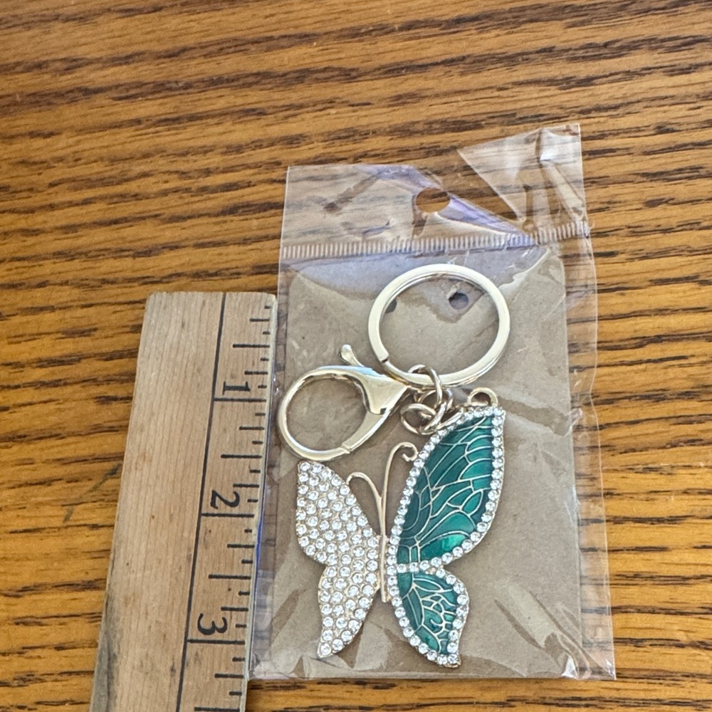 Crystal Butterfly Key Holder - Picture 2 of 2